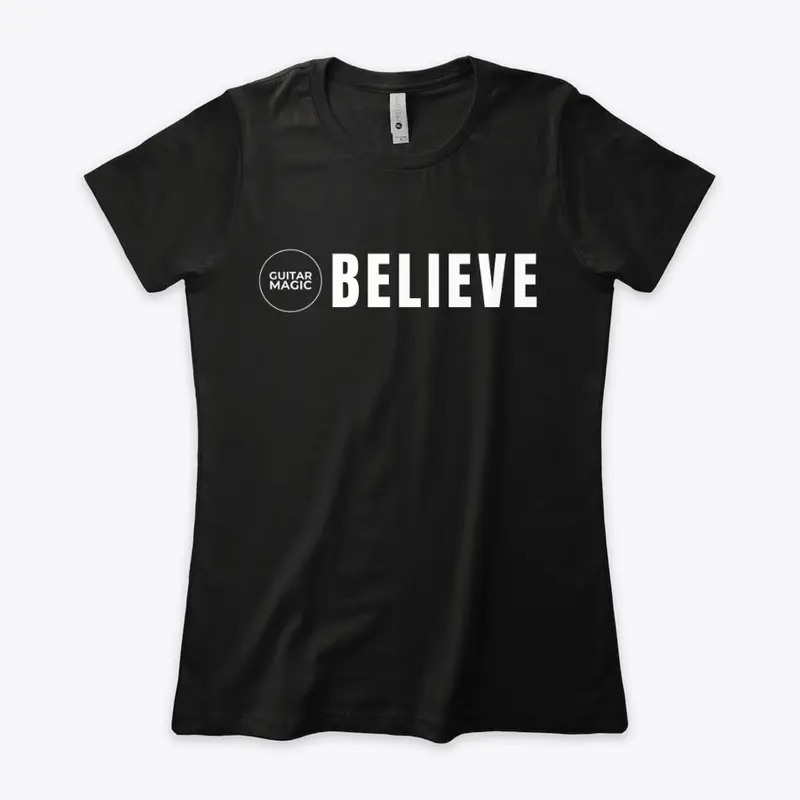 Womens Premium BELIEVE T-Shirt